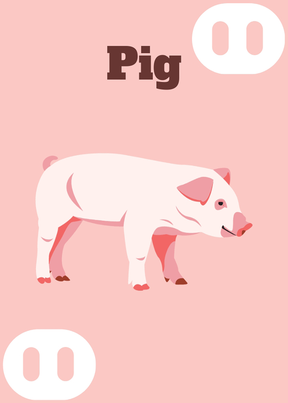 Free Animal Snap Card Template to Edit Online