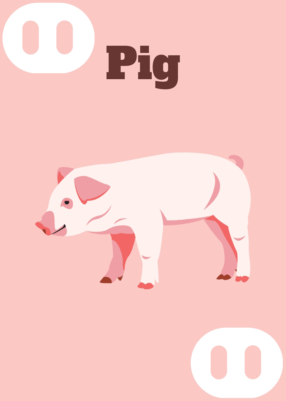 Free Animal Snap Card Template to Edit Online