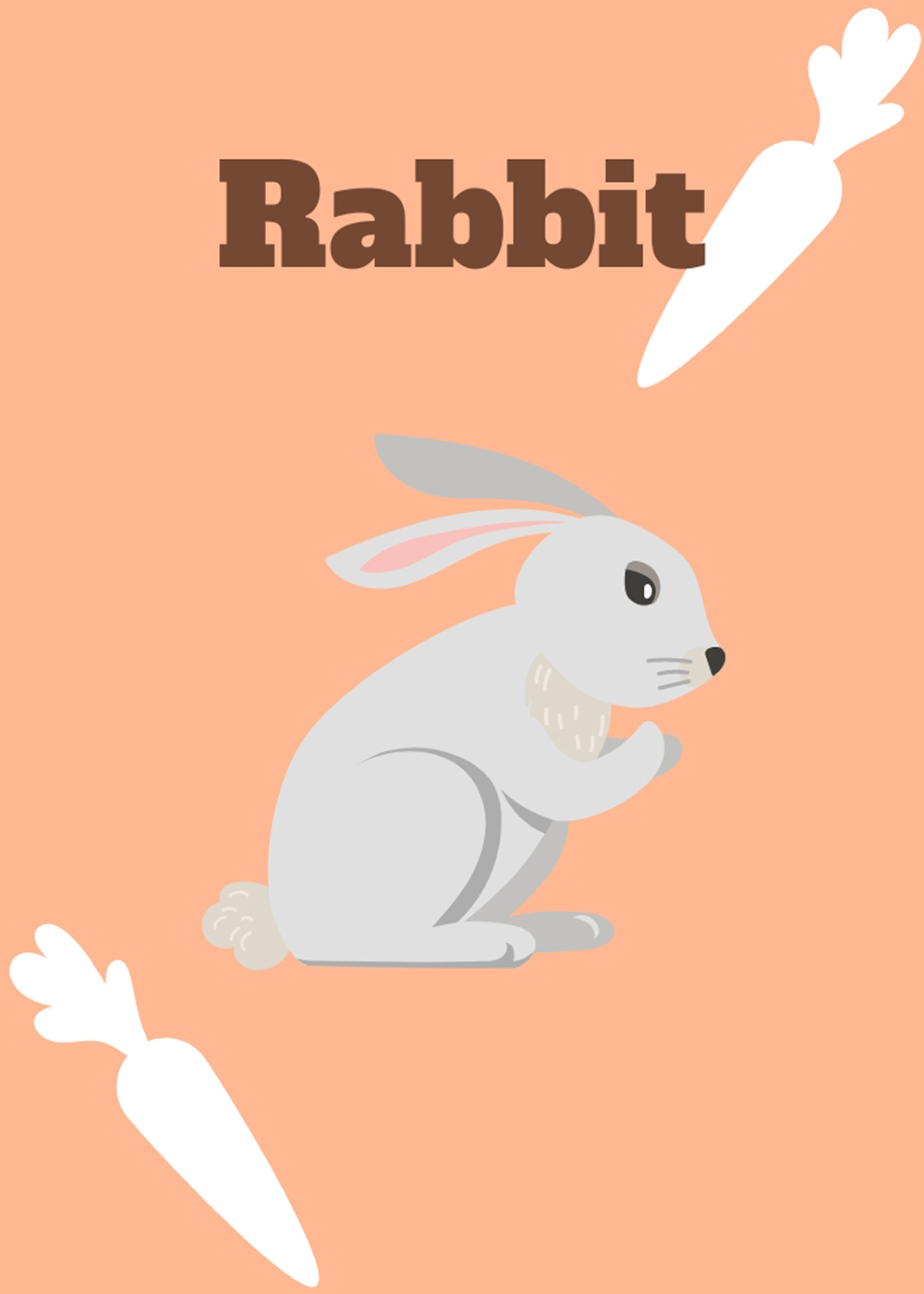 Free Animal Snap Card Template to Edit Online