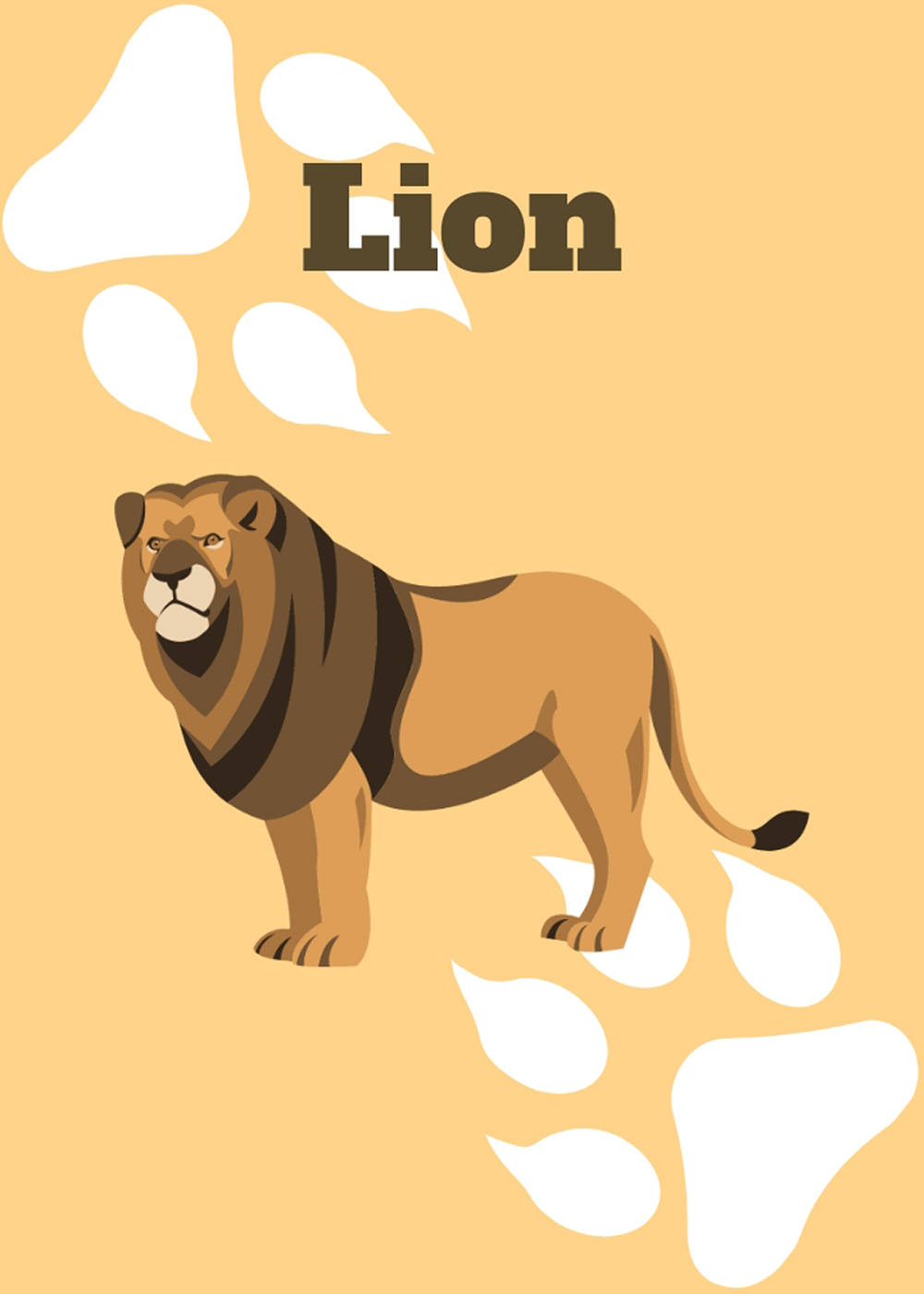 Free Animal Snap Card Template to Edit Online