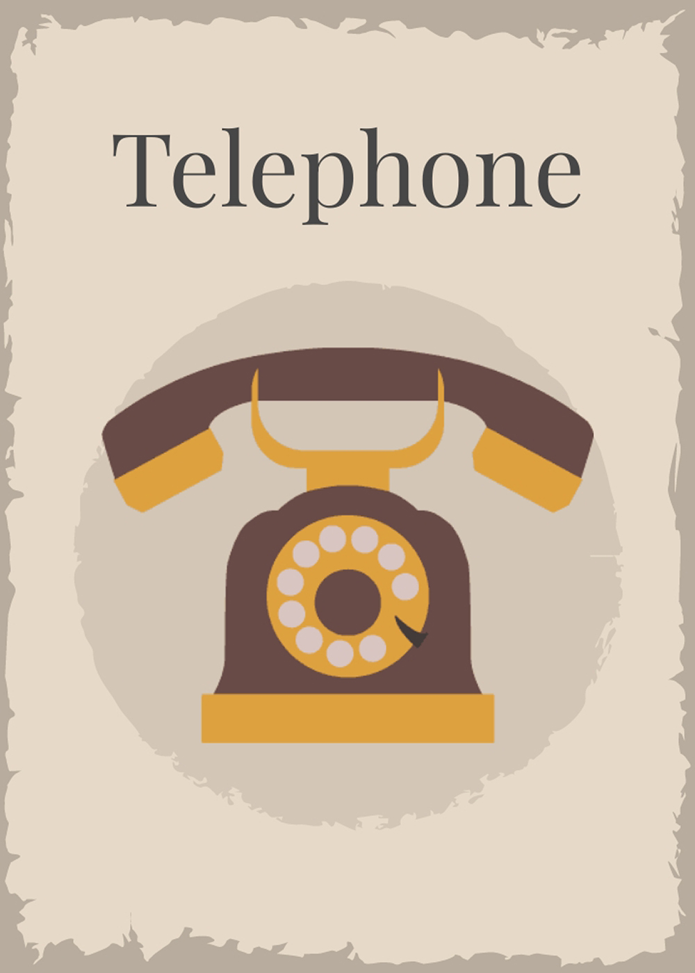 Free Vintage Snap Card Template to Edit Online