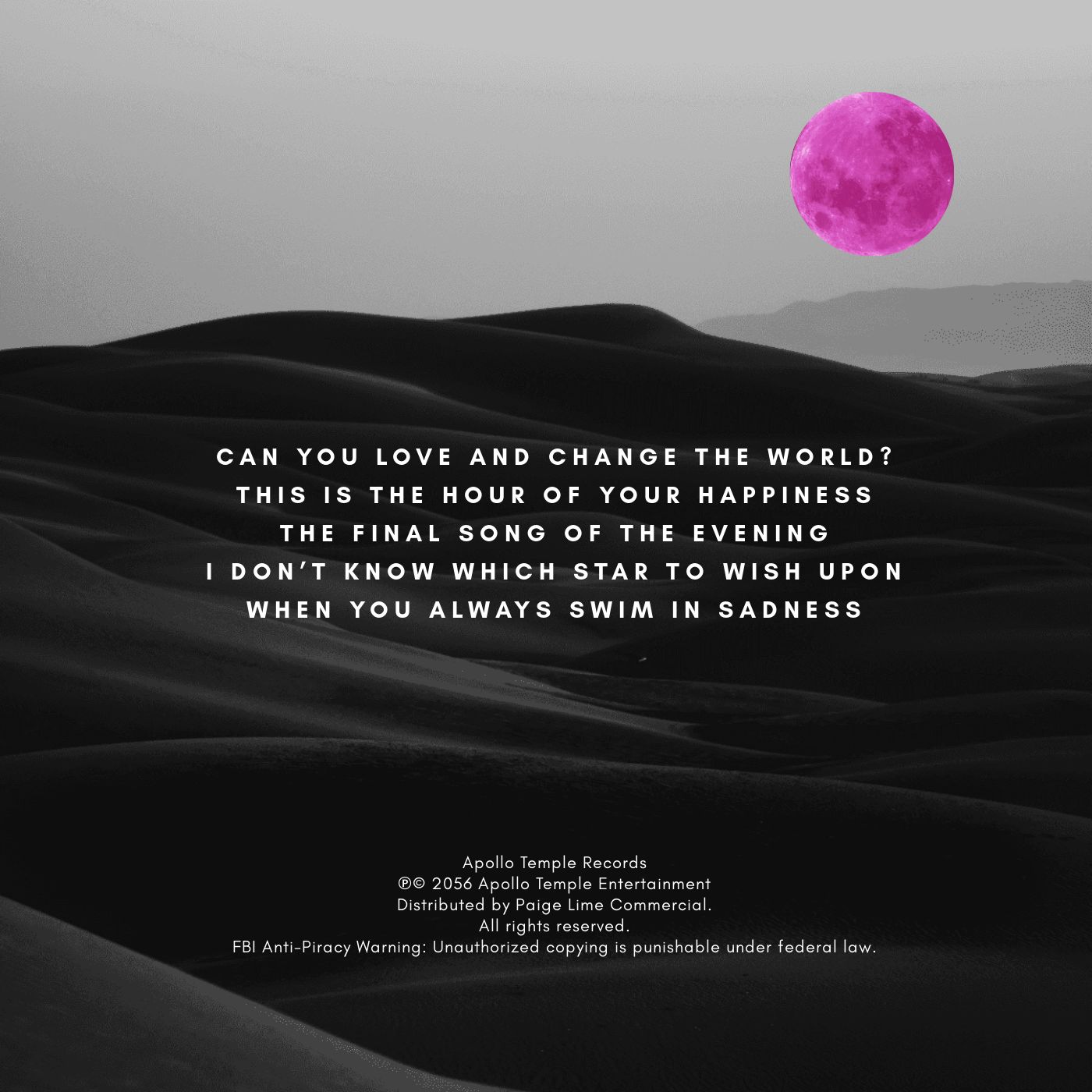 Free Artistic Album Cover Template to Edit Online