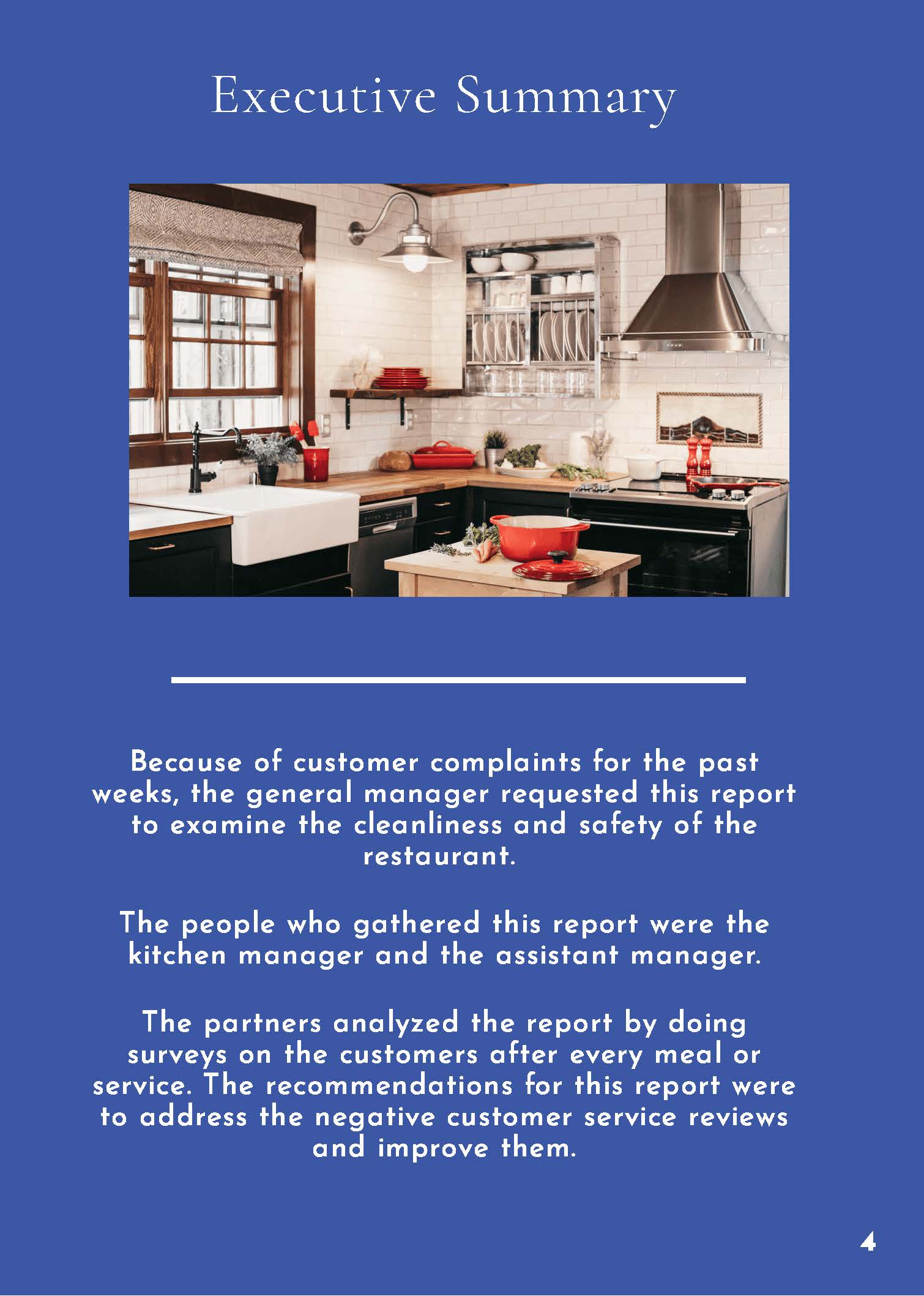 Business Report Booklet Template