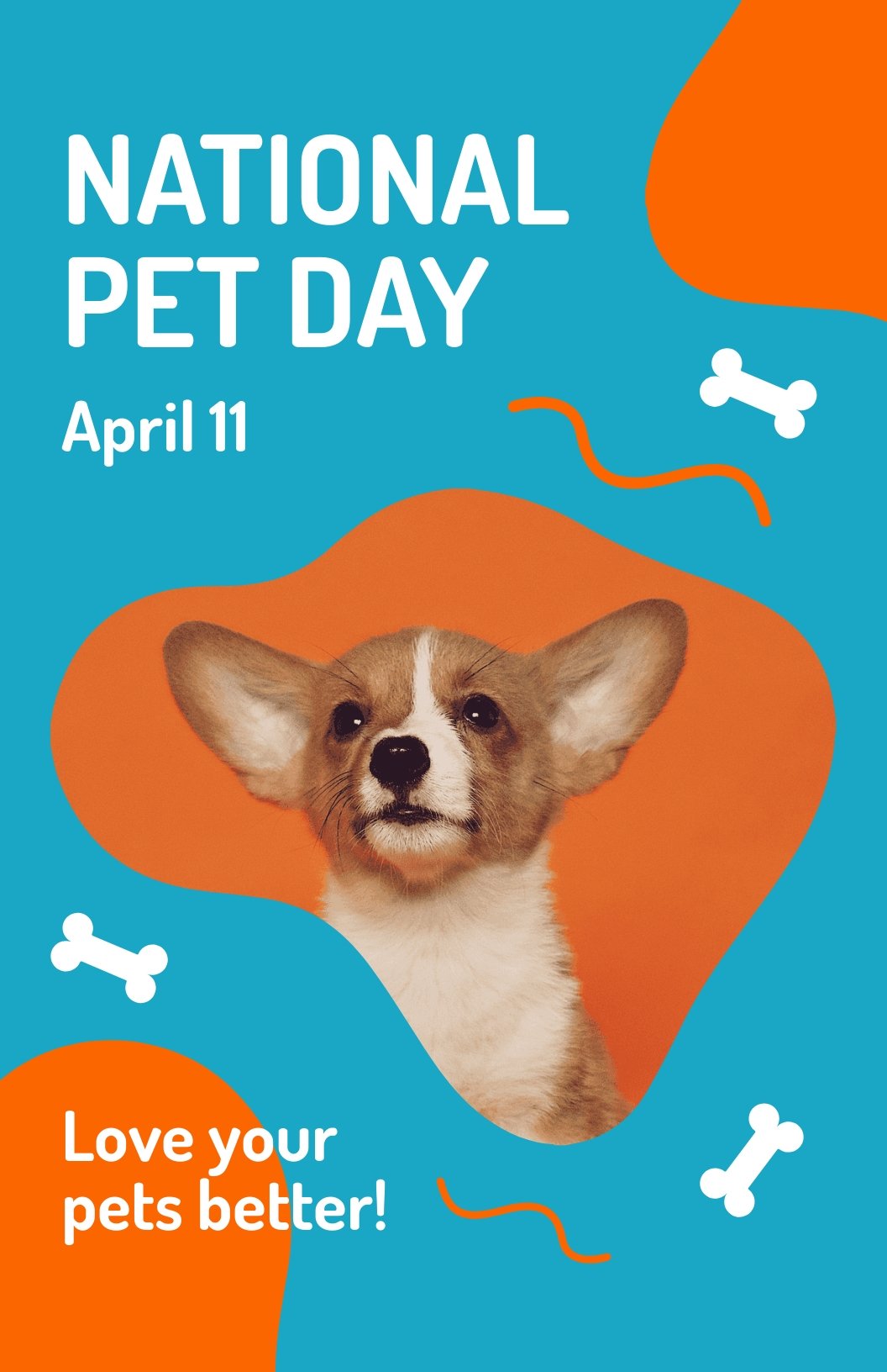 National Pet Day Poster