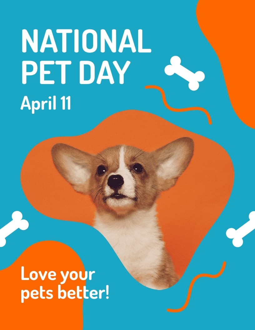 National Pet Day Flyer