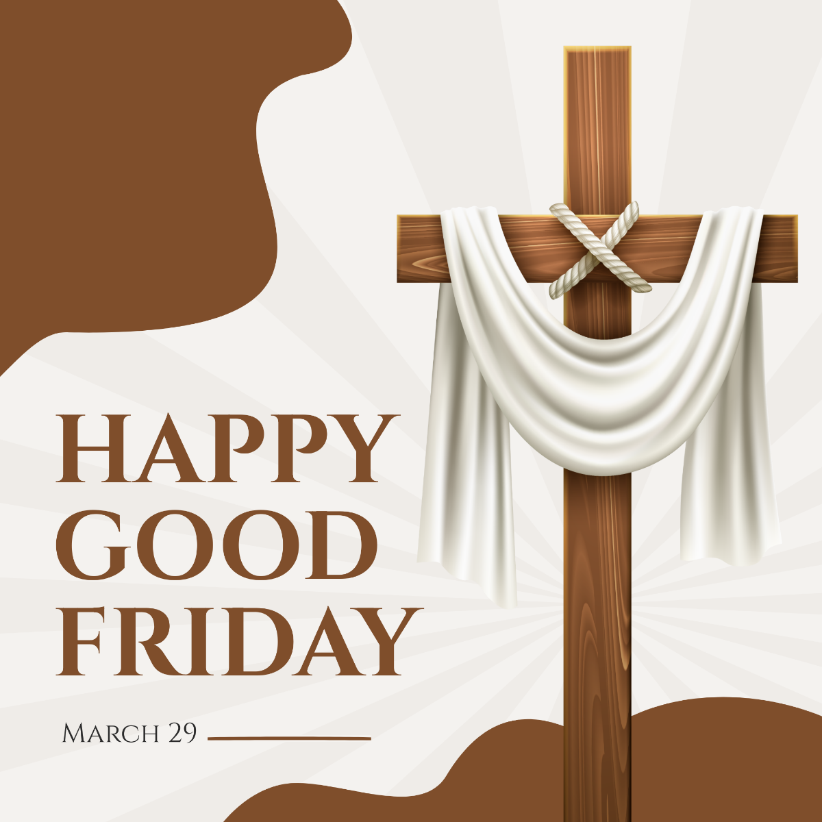 Free Happy Good Friday Instagram Post Template