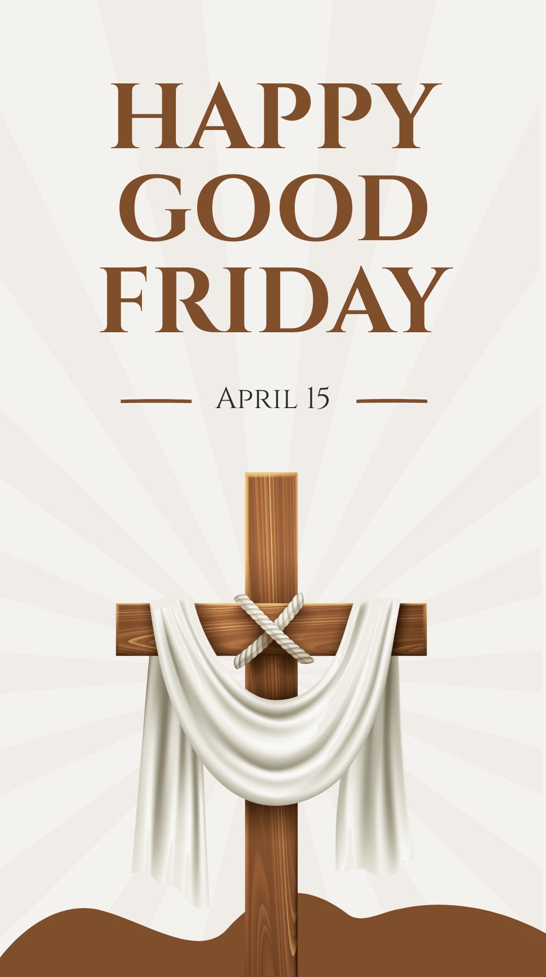 Free Happy Good Friday Instagram Story Template