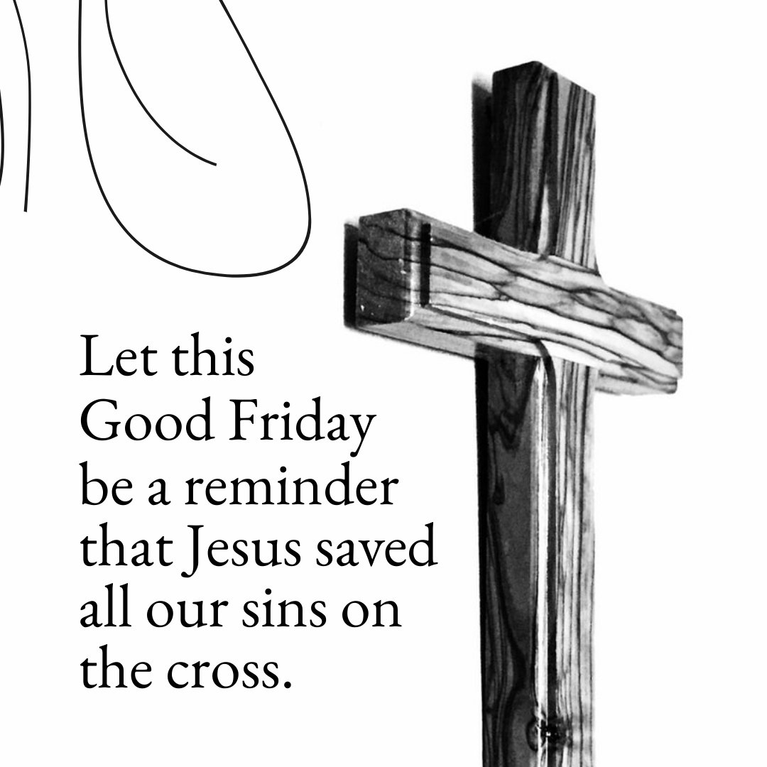 Free Good Friday Message Template