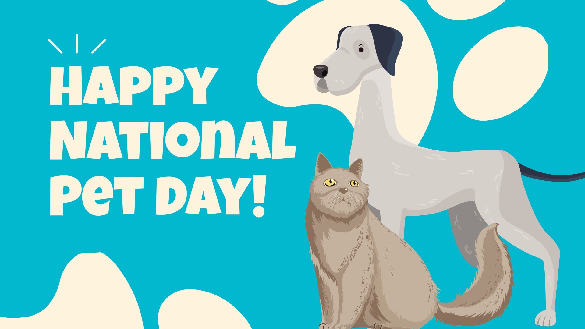 National Pet Day Wallpaper
