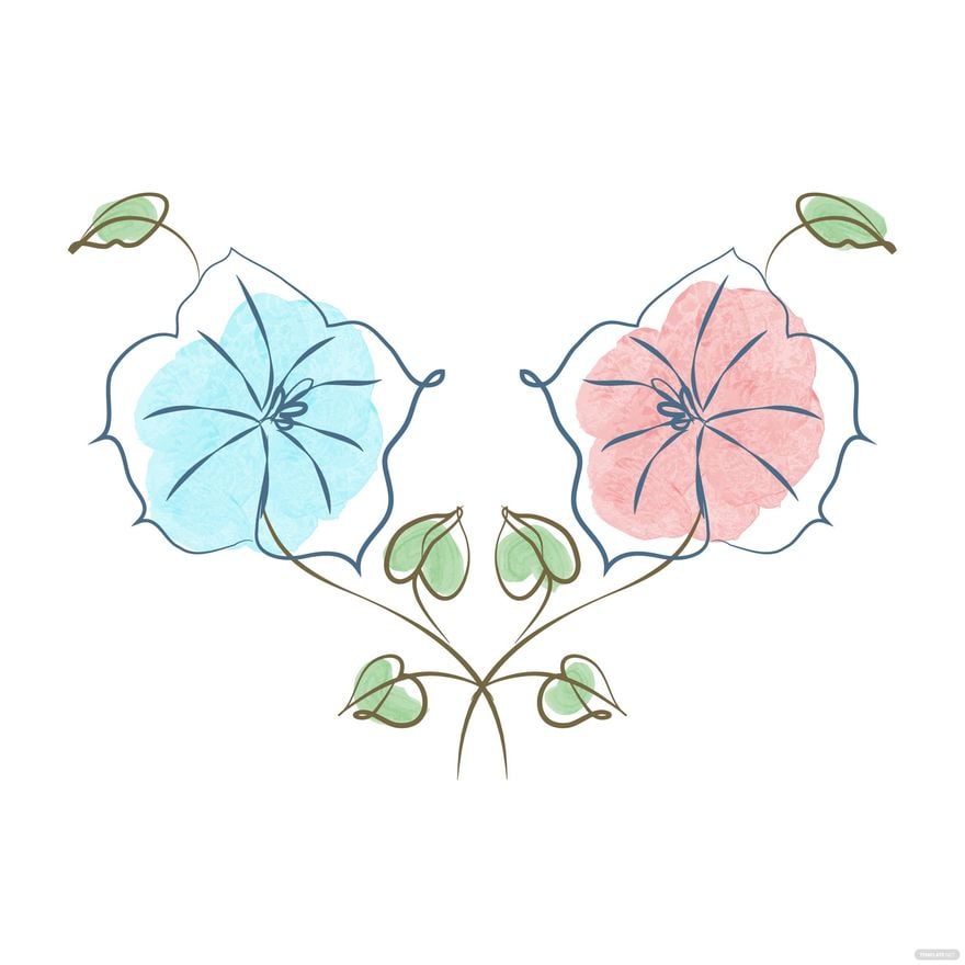 Watercolor Wedding Flower Clipart in Illustrator, EPS, SVG, JPG, PNG