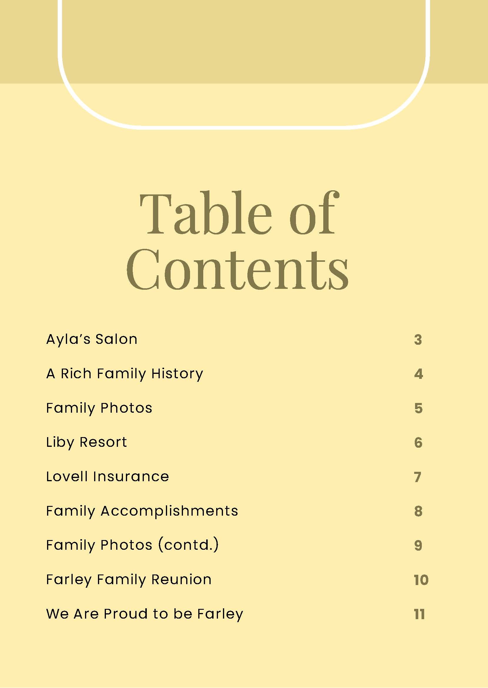Family Souvenir Booklet Template Download in Word, Google Docs