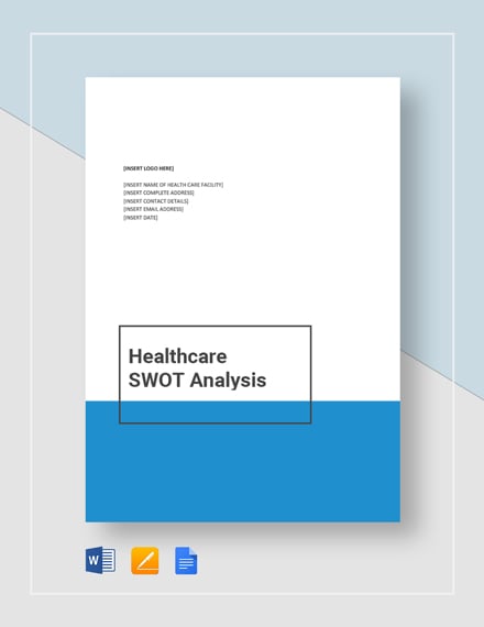 8+ Healthcare SWOT Analysis Templates - PDF, Word