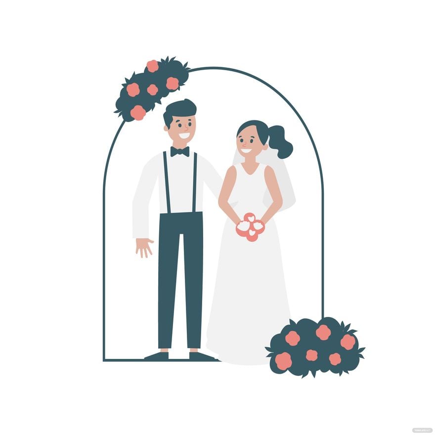 Free Wedding Ceremony Clipart in Illustrator, EPS, SVG, JPG, PNG