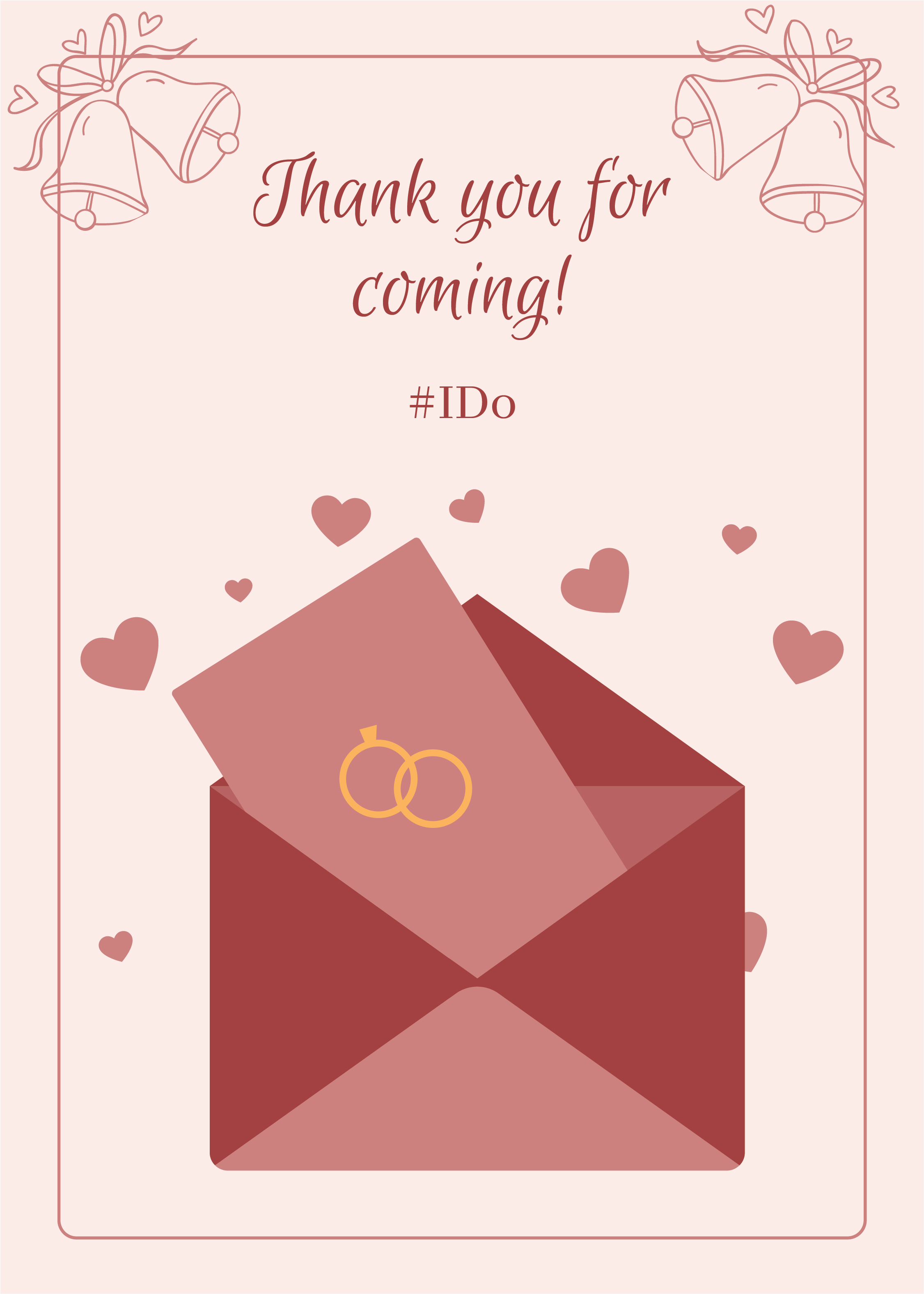 Free Wedding Snap Card Template to Edit Online