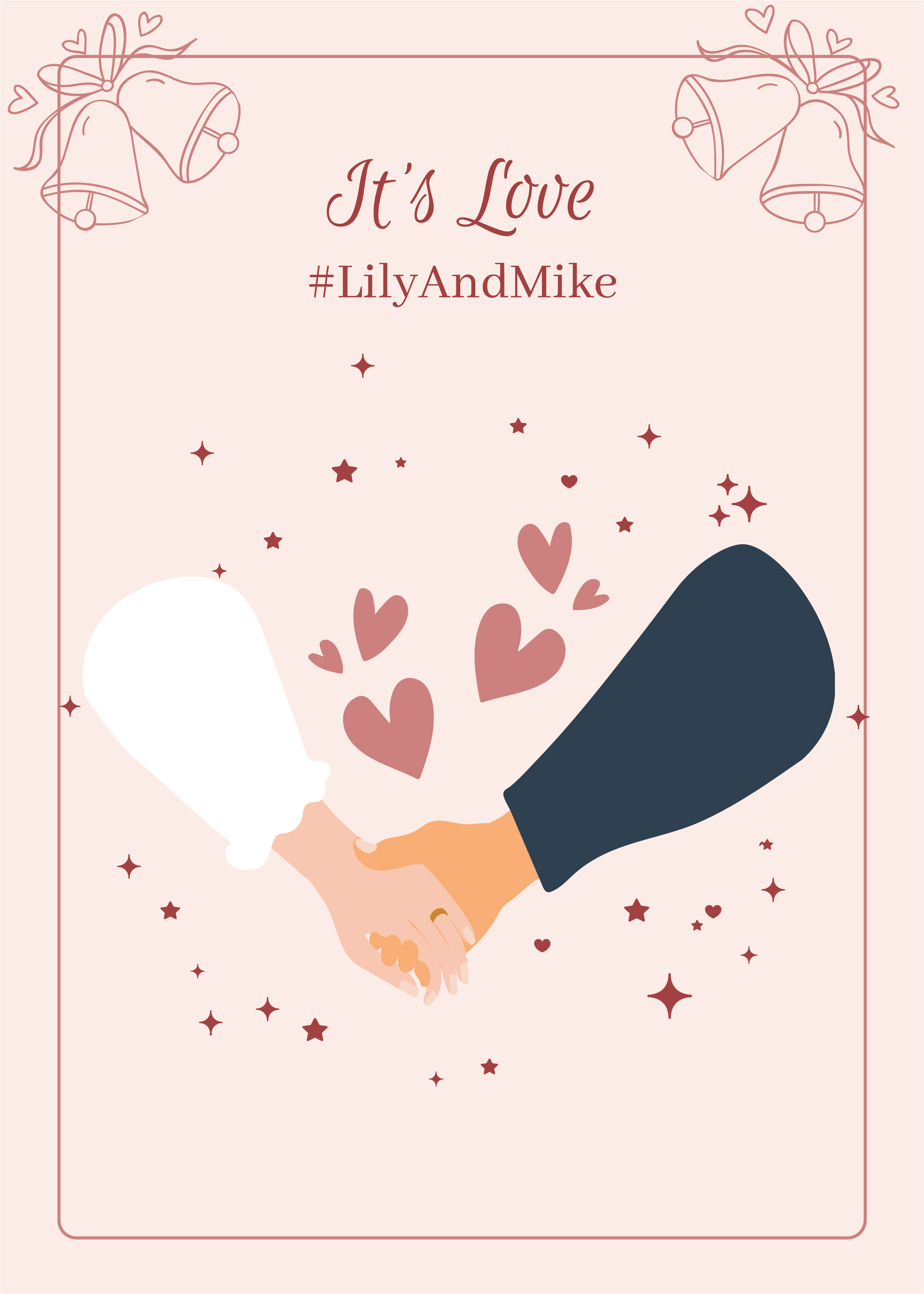 Free Wedding Snap Card Template to Edit Online