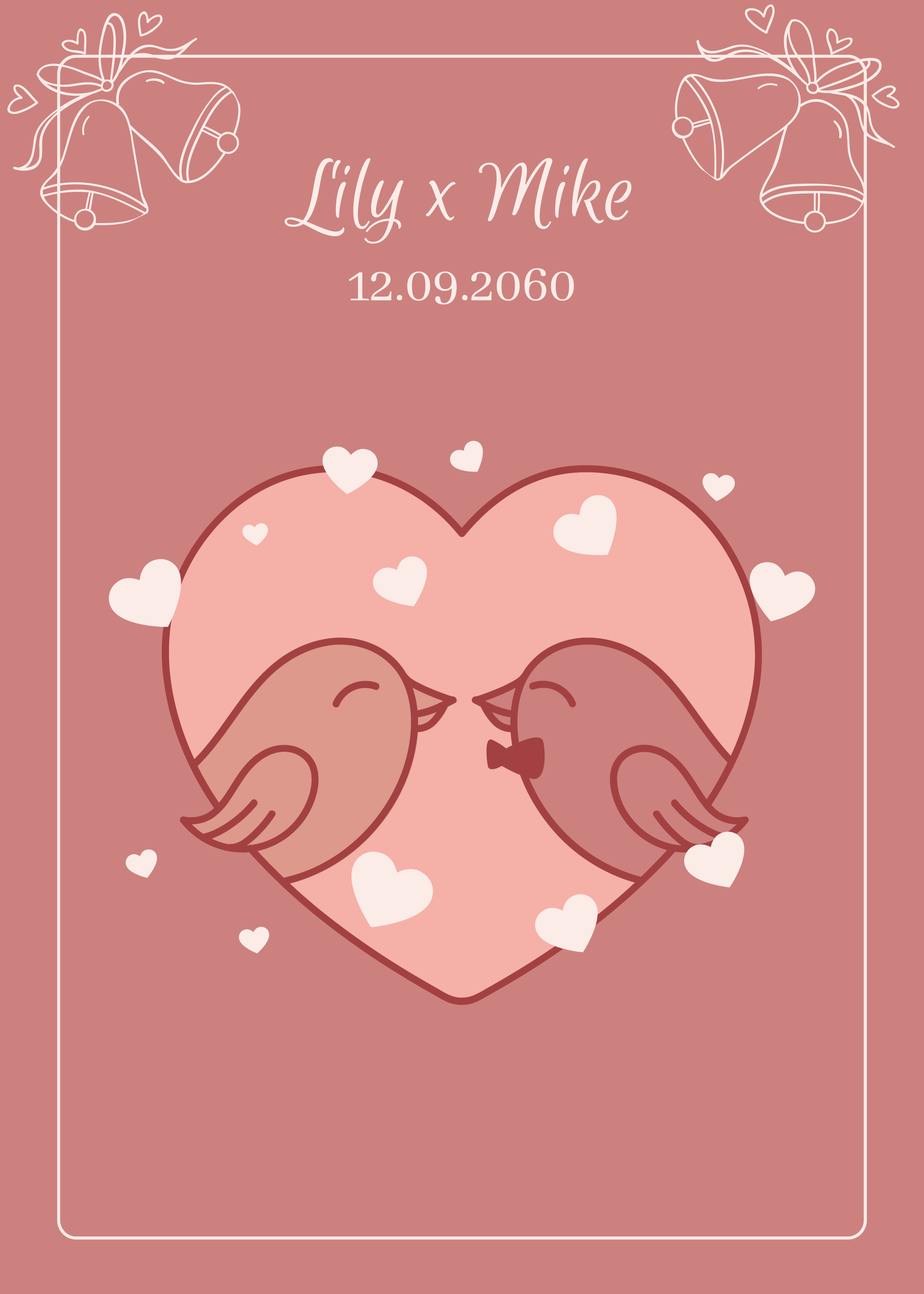 Free Wedding Snap Card Template to Edit Online