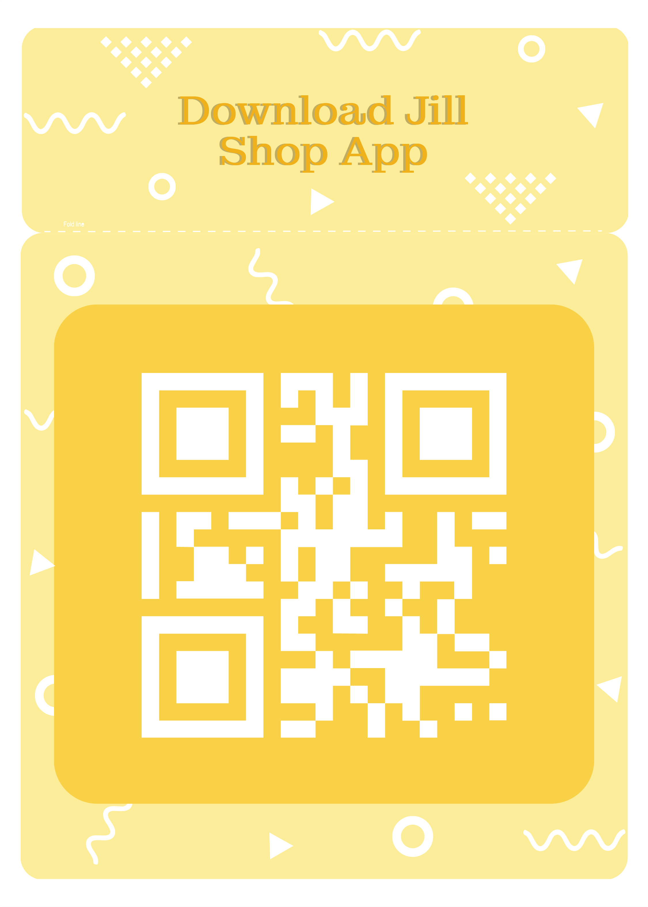 Free QR Code Snap Card Template to Edit Online