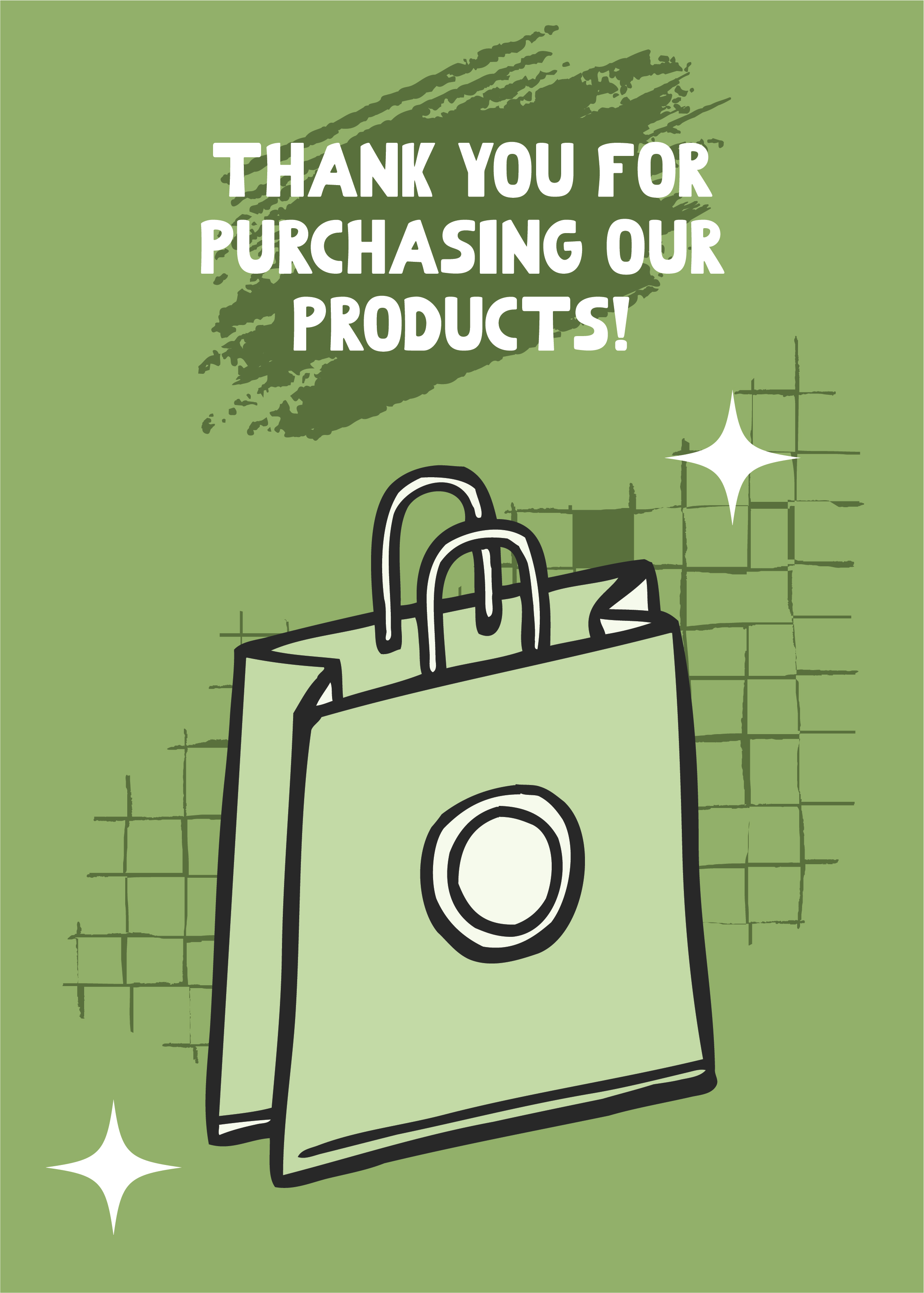 Free Thank You Snap Card Template to Edit Online