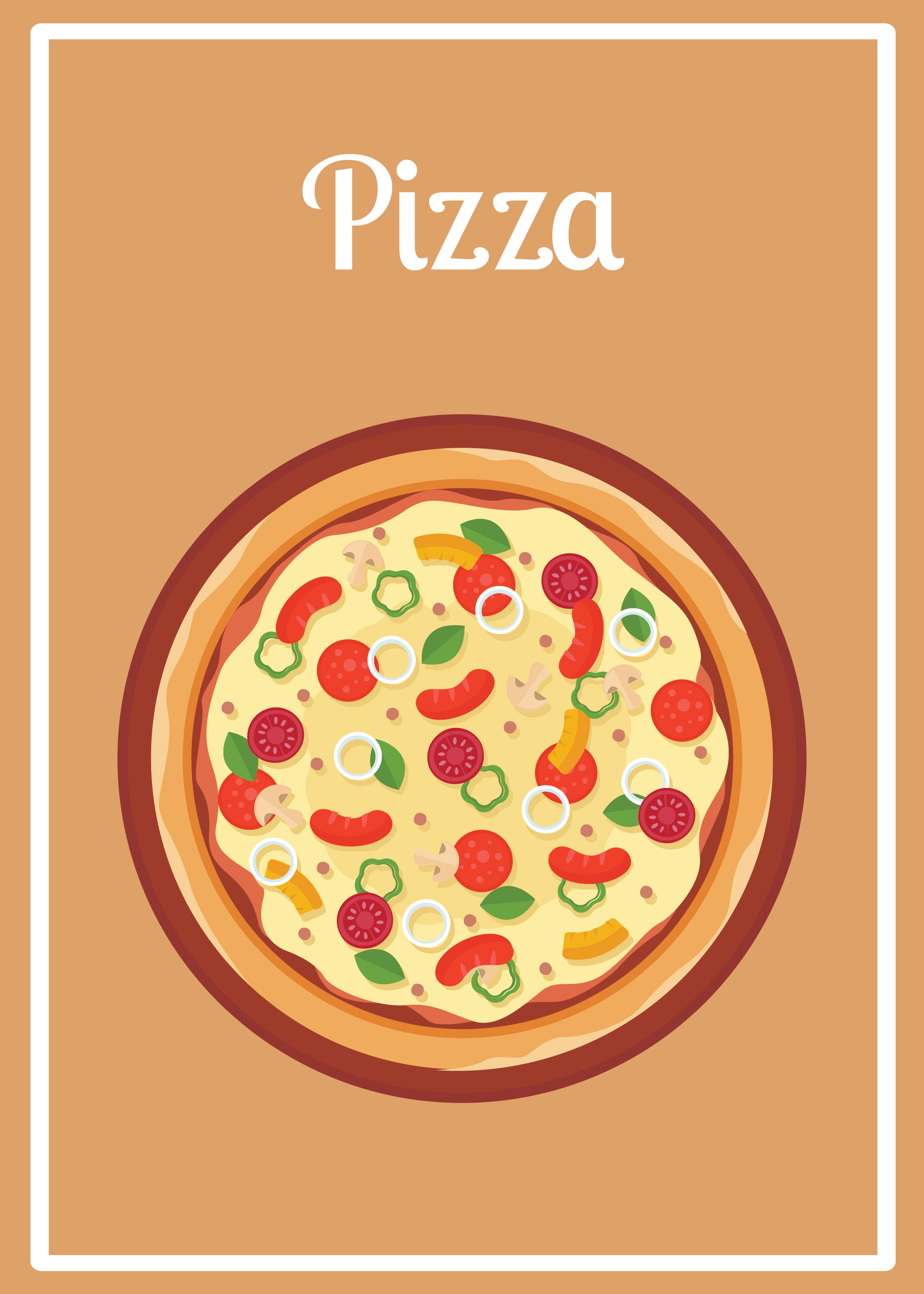 Free Food Snap Card Template to Edit Online