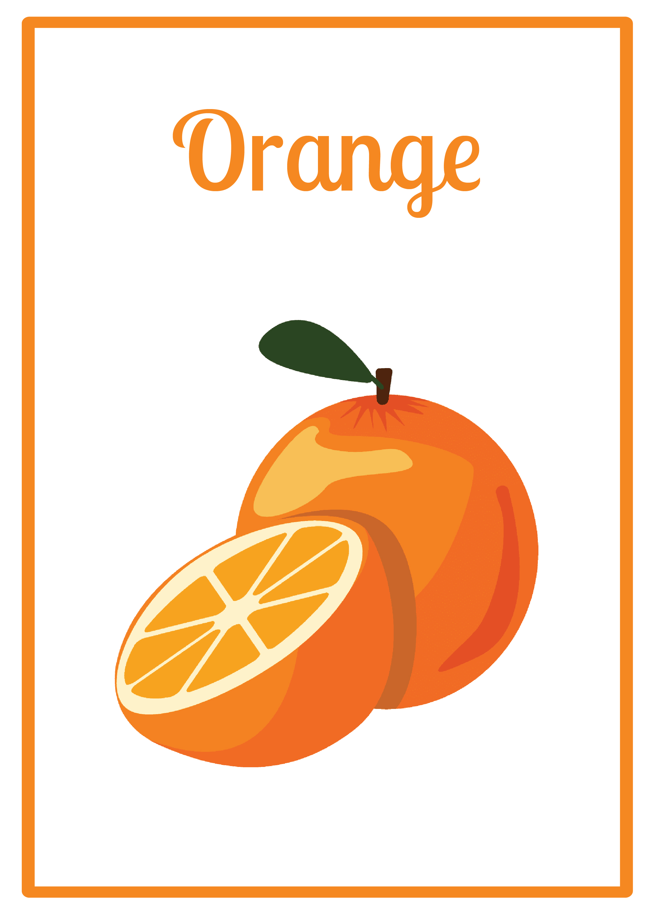 Free Food Snap Card Template to Edit Online