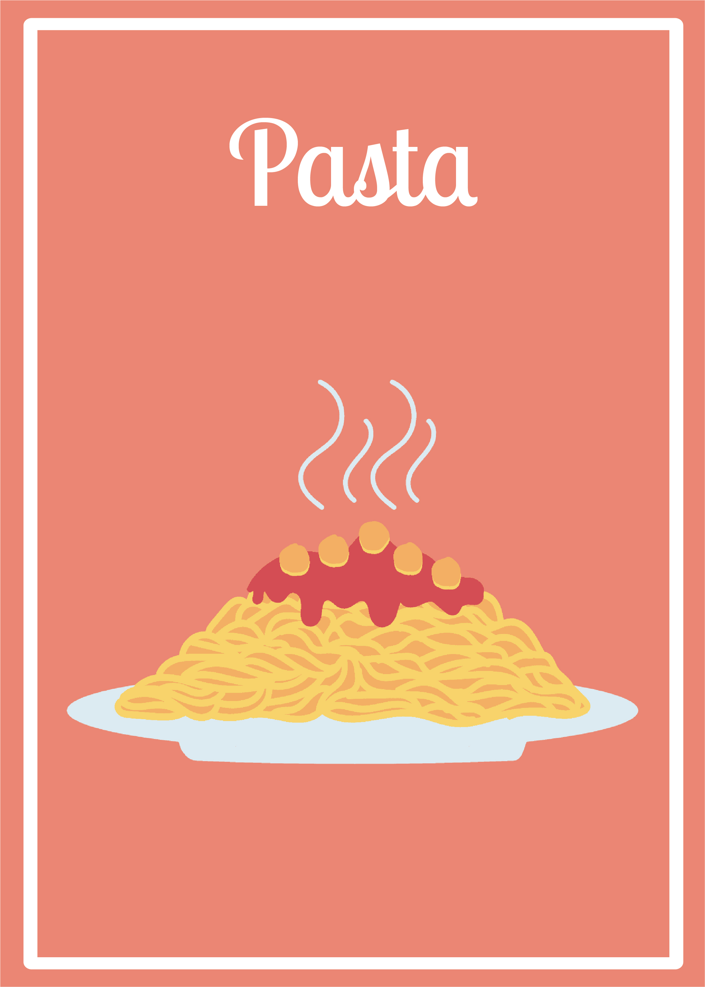 Free Food Snap Card Template to Edit Online