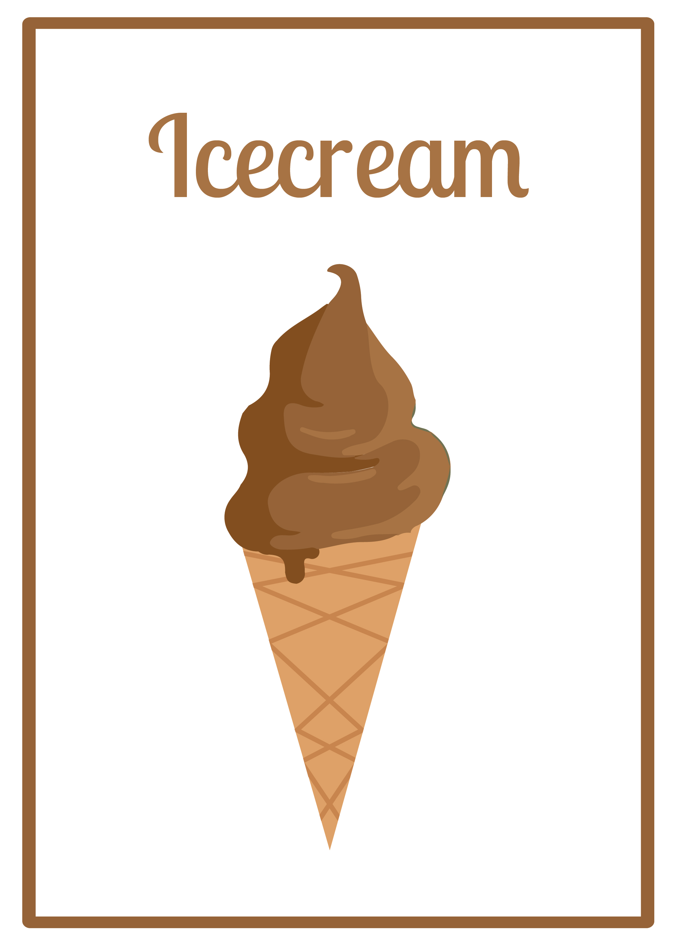 Free Food Snap Card Template to Edit Online