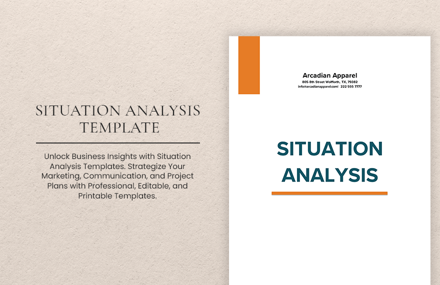 Analysis Templates In Word Analysis Report Template Word