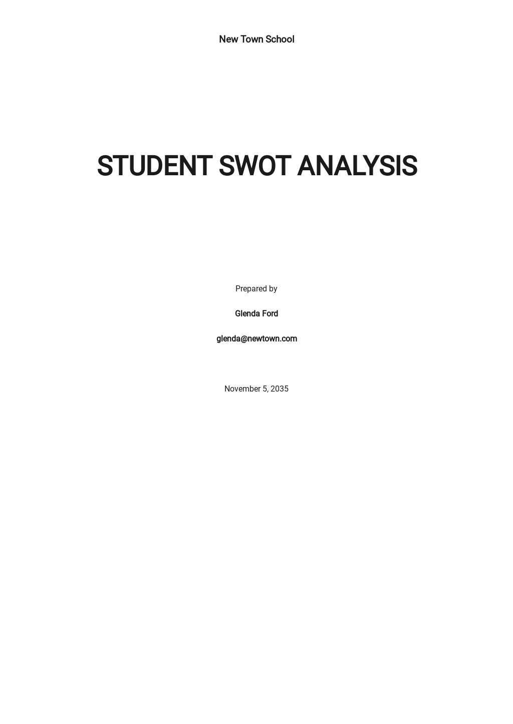 Student SWOT Analysis Template.jpe