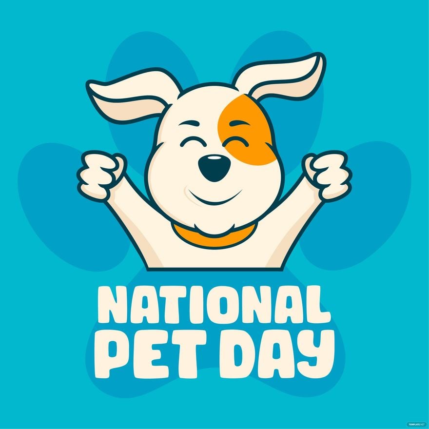 National Pet Day Background