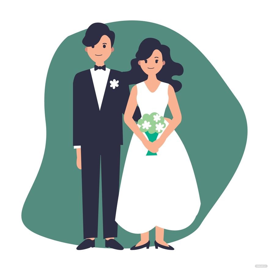 Free Bride And Groom Clipart