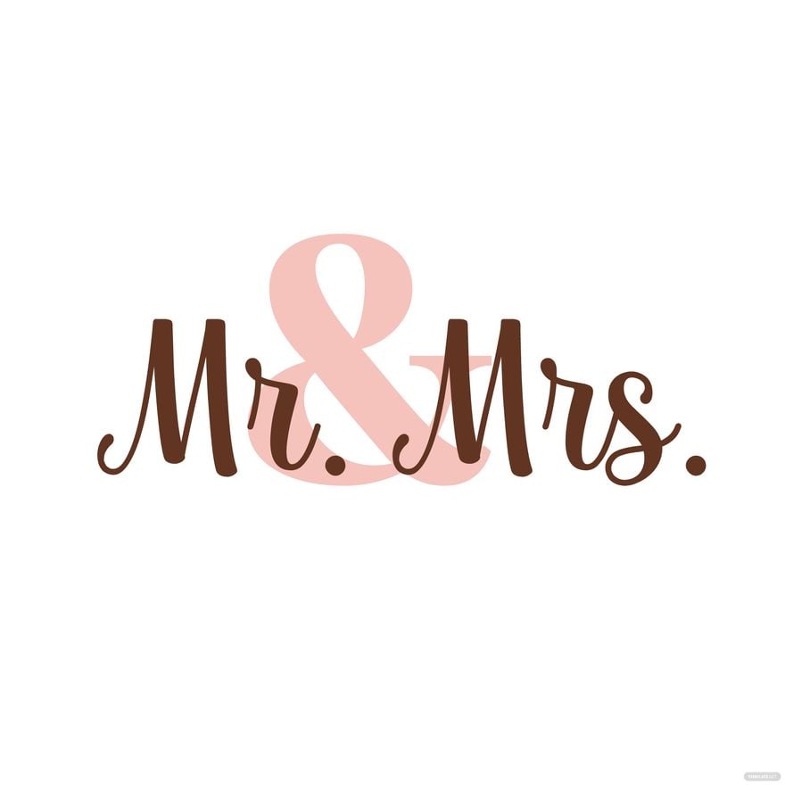 Wedding Font Clipart
