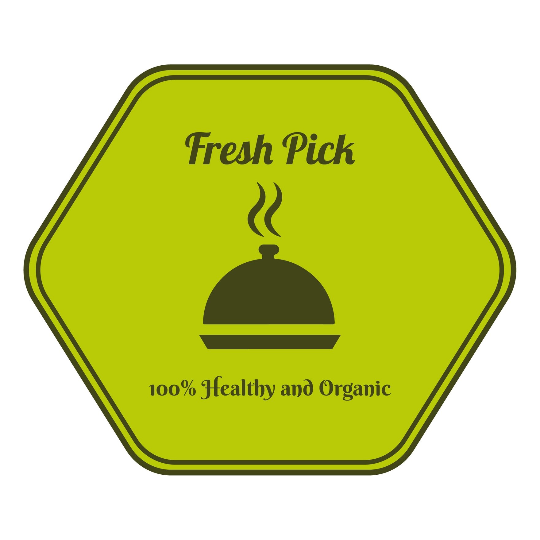 Food Badge in Illustrator, EPS, SVG, JPG, PNG