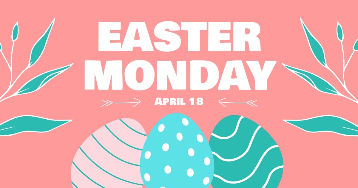 Easter Monday Facebook Post Template
