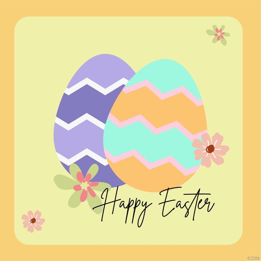 Easter Egg Vector in Illustrator, EPS, SVG, JPG, PNG