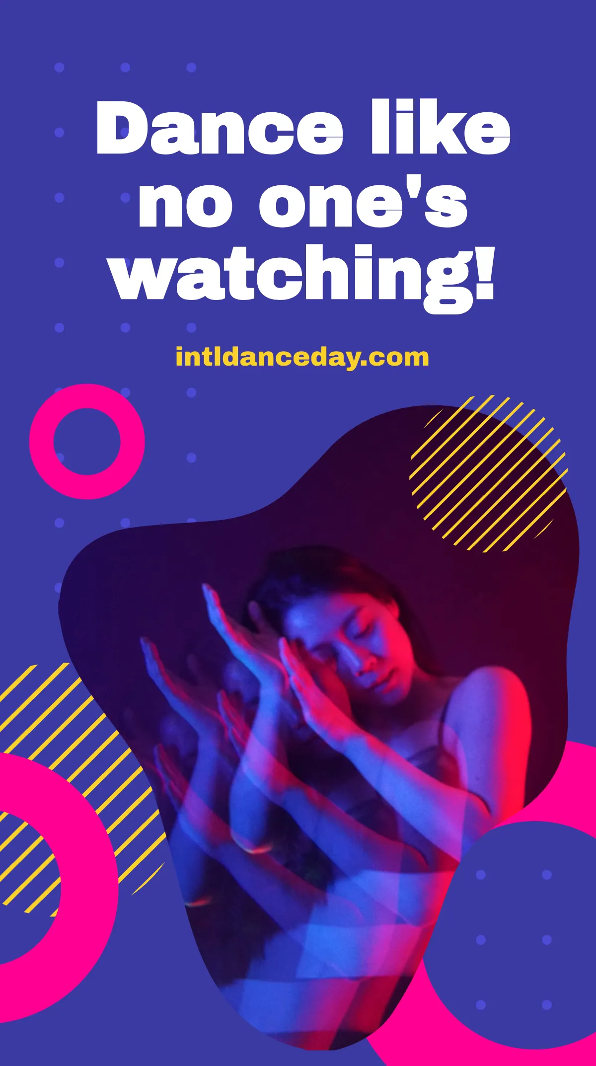 Free International Dance Day Instagram Story Template to Edit Online