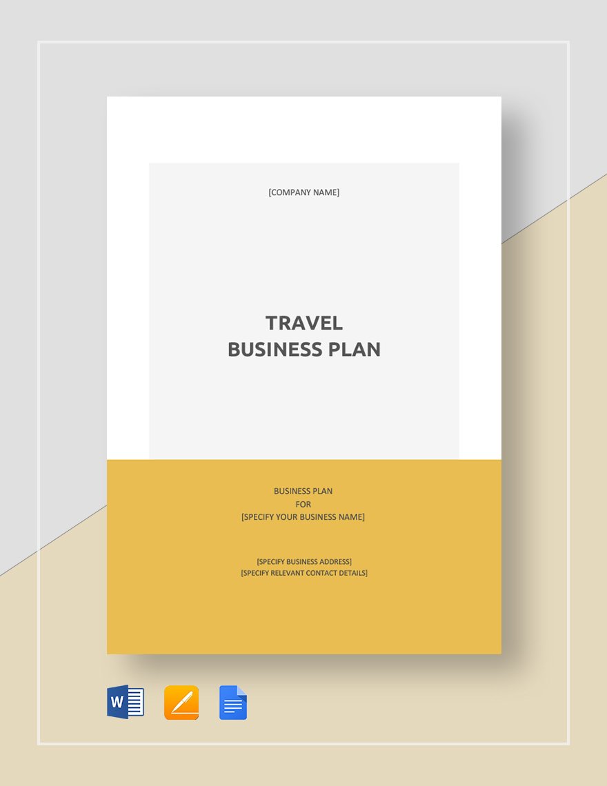 business plan tourism agency