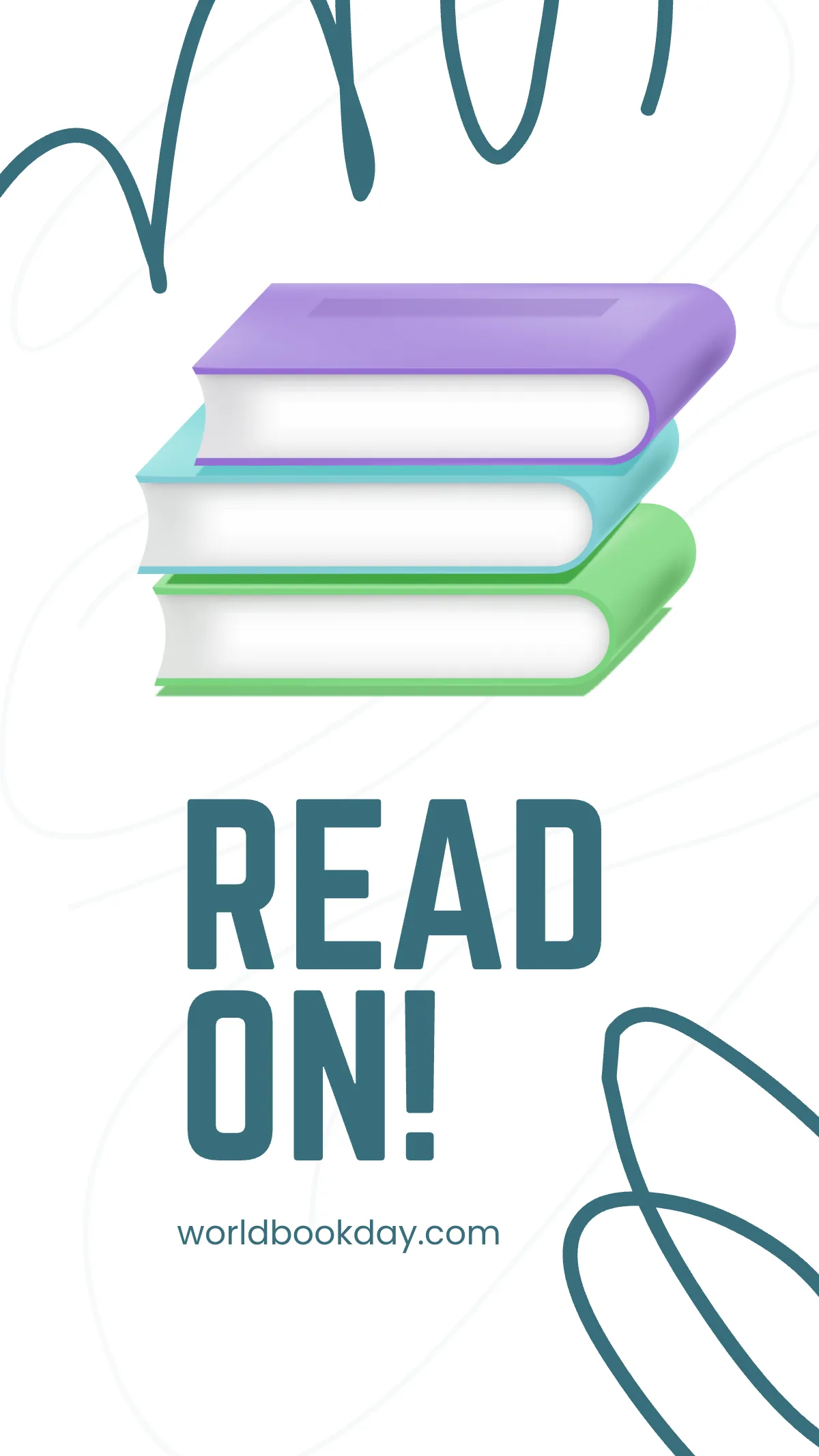 Free World Book Day Instagram Story Template to Edit Online