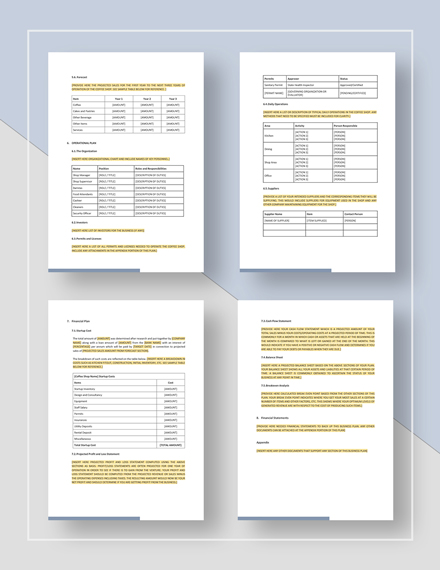 Marketing Plan Example For Coffee Shop Marketing Plan Example For Coffee Shop