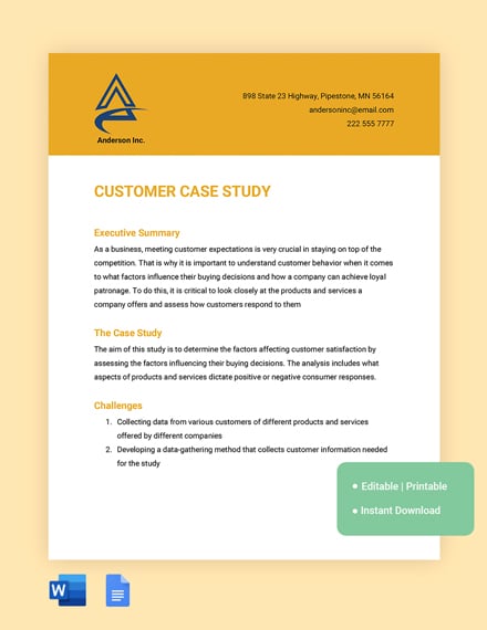 customer case study pdf