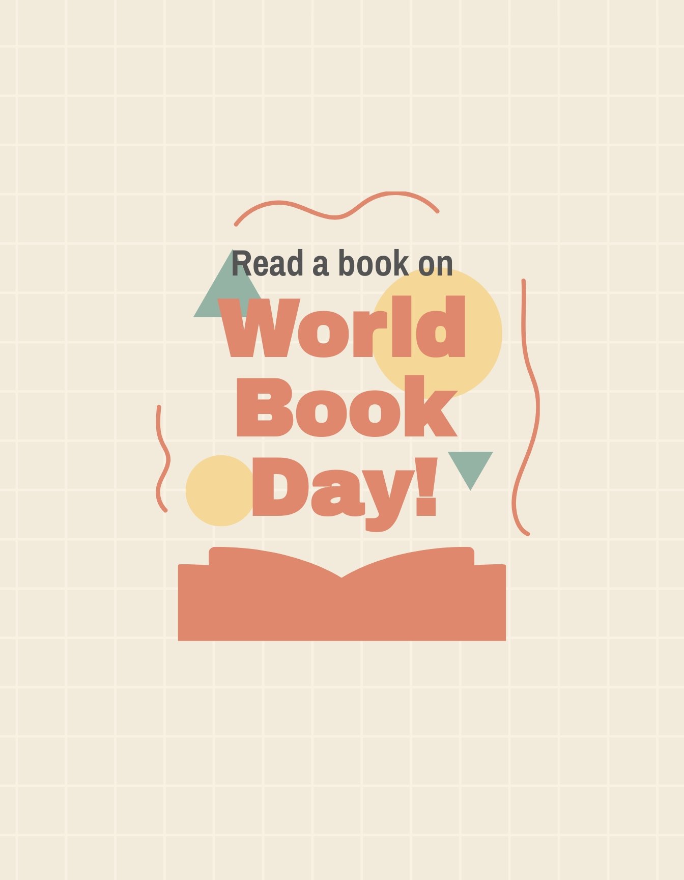 World Book Day T Shirt Template