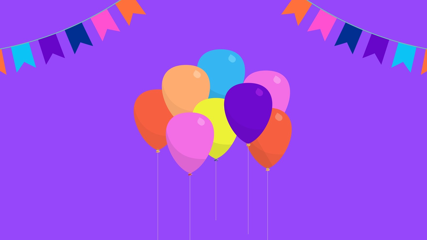 Birthday Party Background in Illustrator, EPS, SVG, JPG, PNG