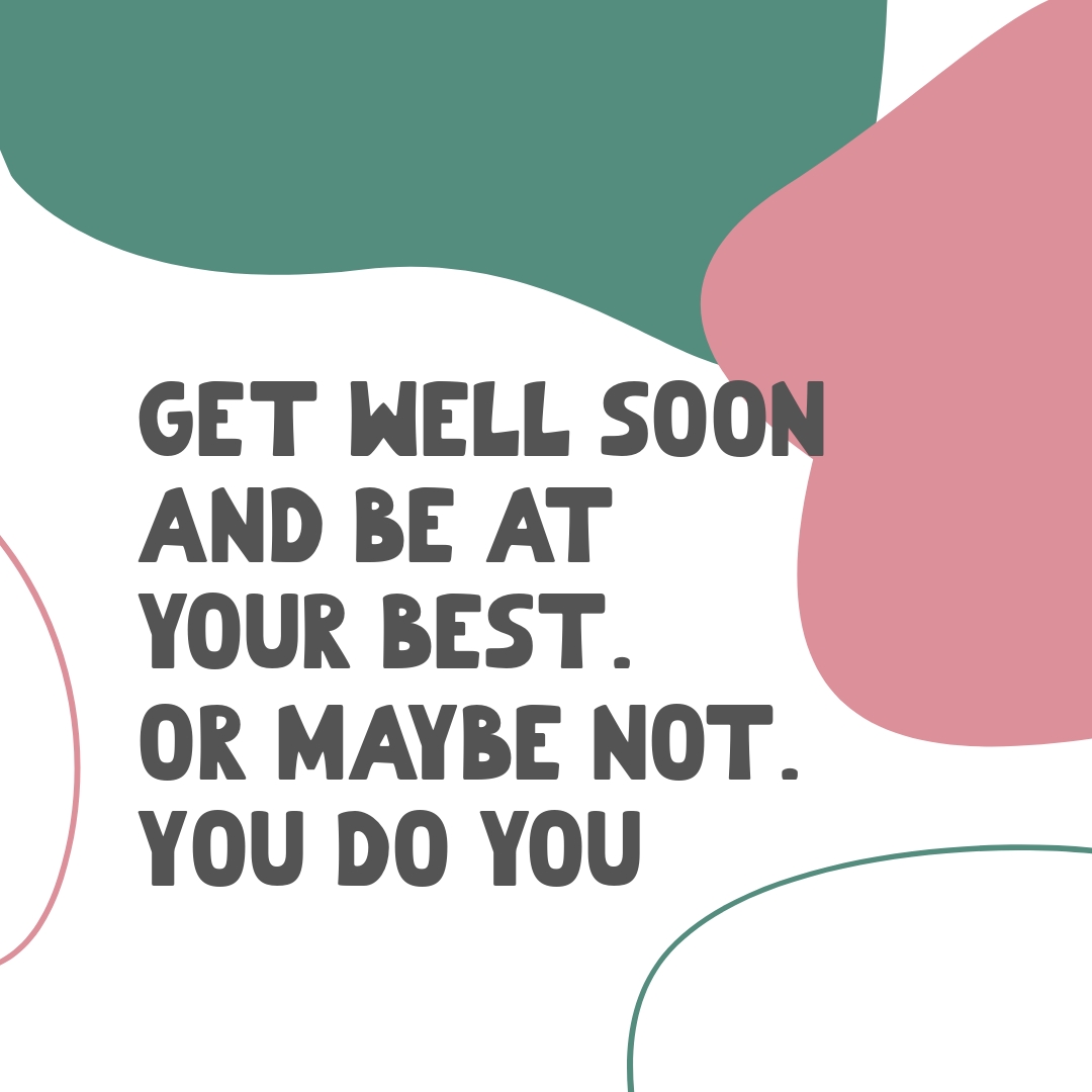 Free Funny Get Well Soon Template