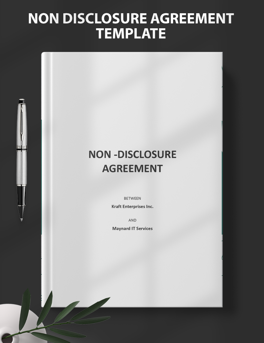 Website Design NonDisclosure Agreement Template Google Docs, Word