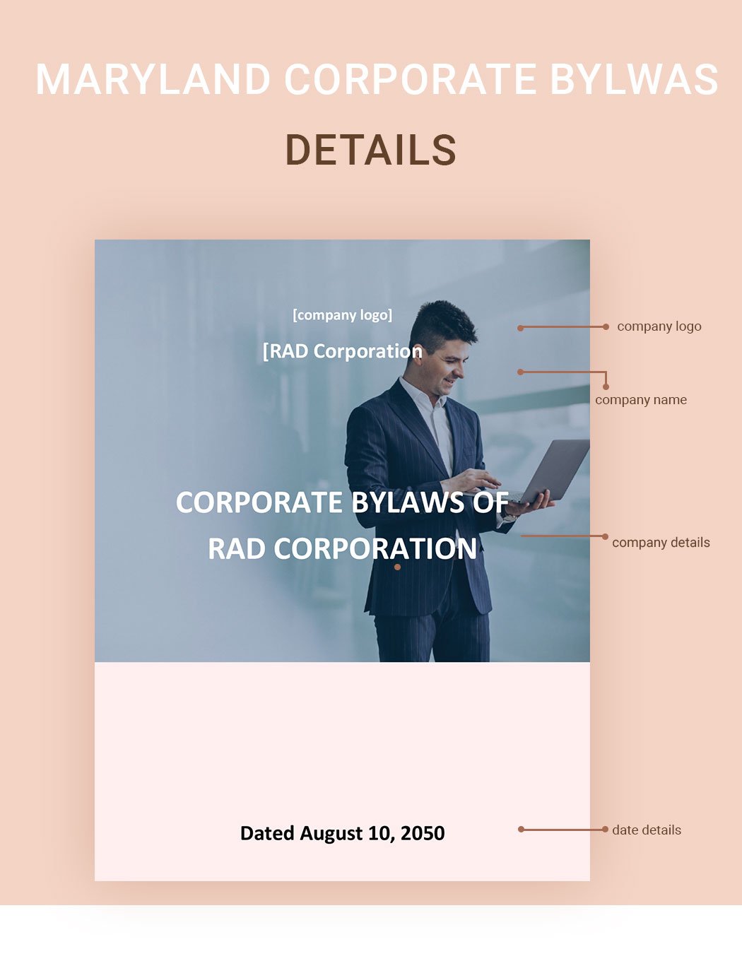 Maryland Corporate Bylaws Template
