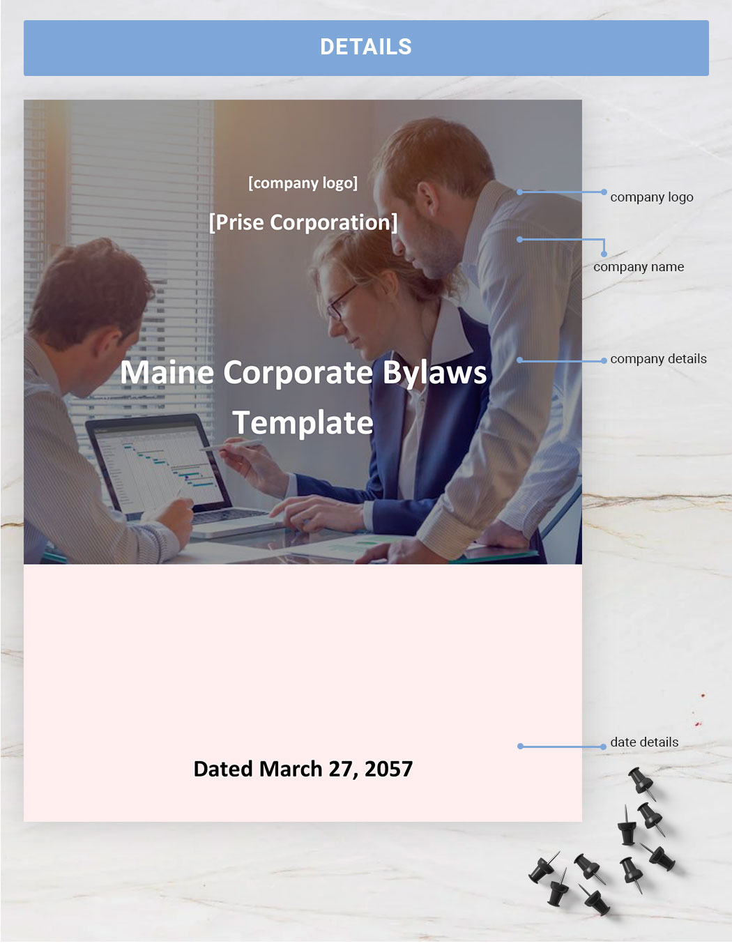 Michigan Corporate Bylaws Template
