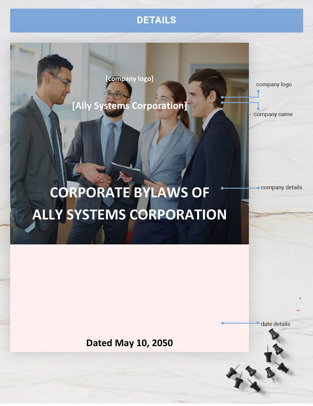 Tennessee Corporate Bylaws Template