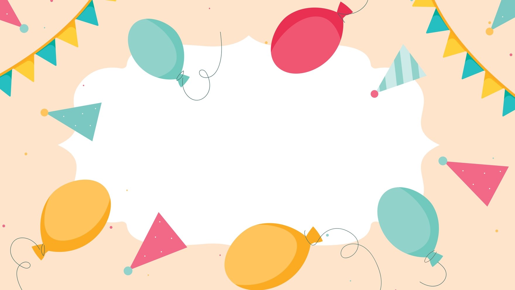 Free Birthday Frame Background - EPS, Illustrator, JPG, PNG, SVG |  