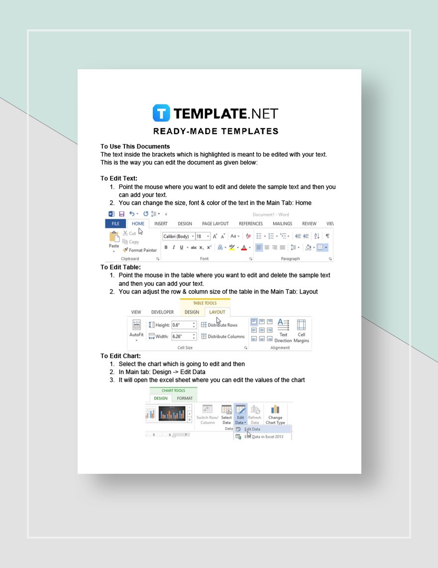 Simple Business Trip Report Template
