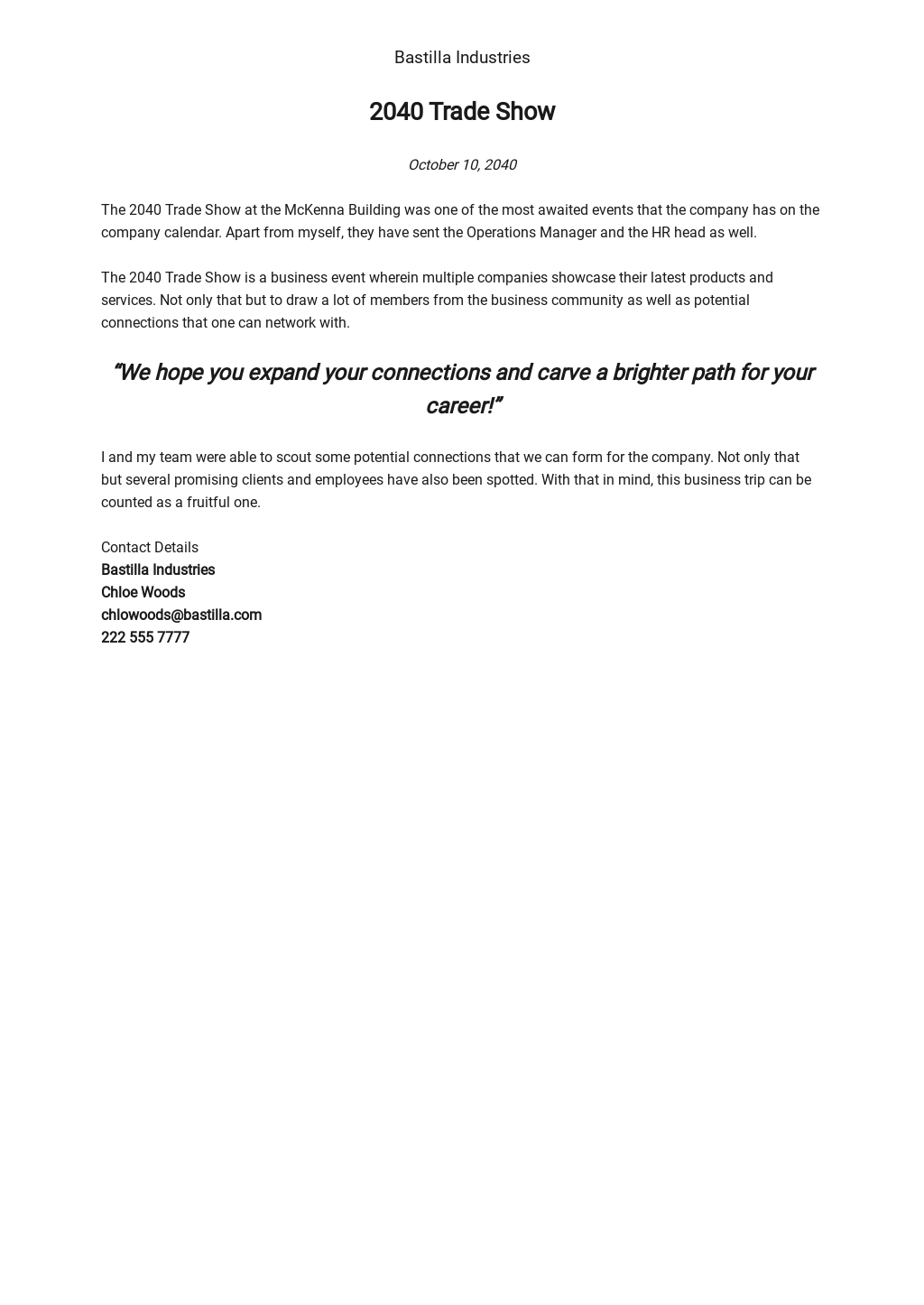 Download 10+ Trip Report Templates Microsoft Word (DOC)