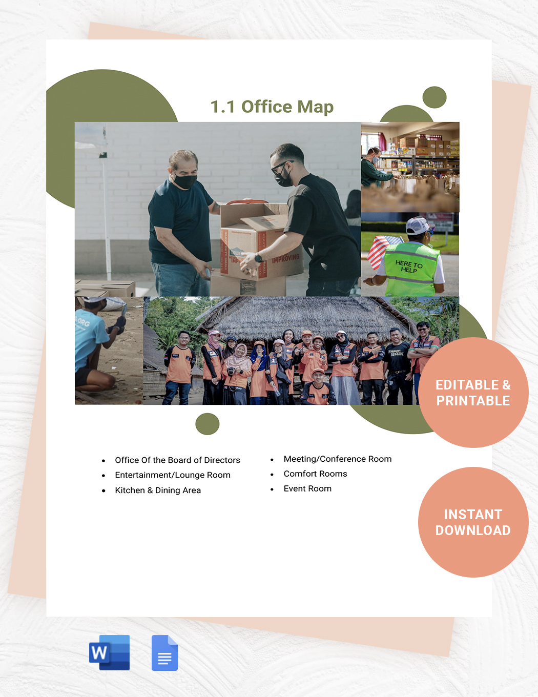 Free Volunteer Handbook Template to Edit Online